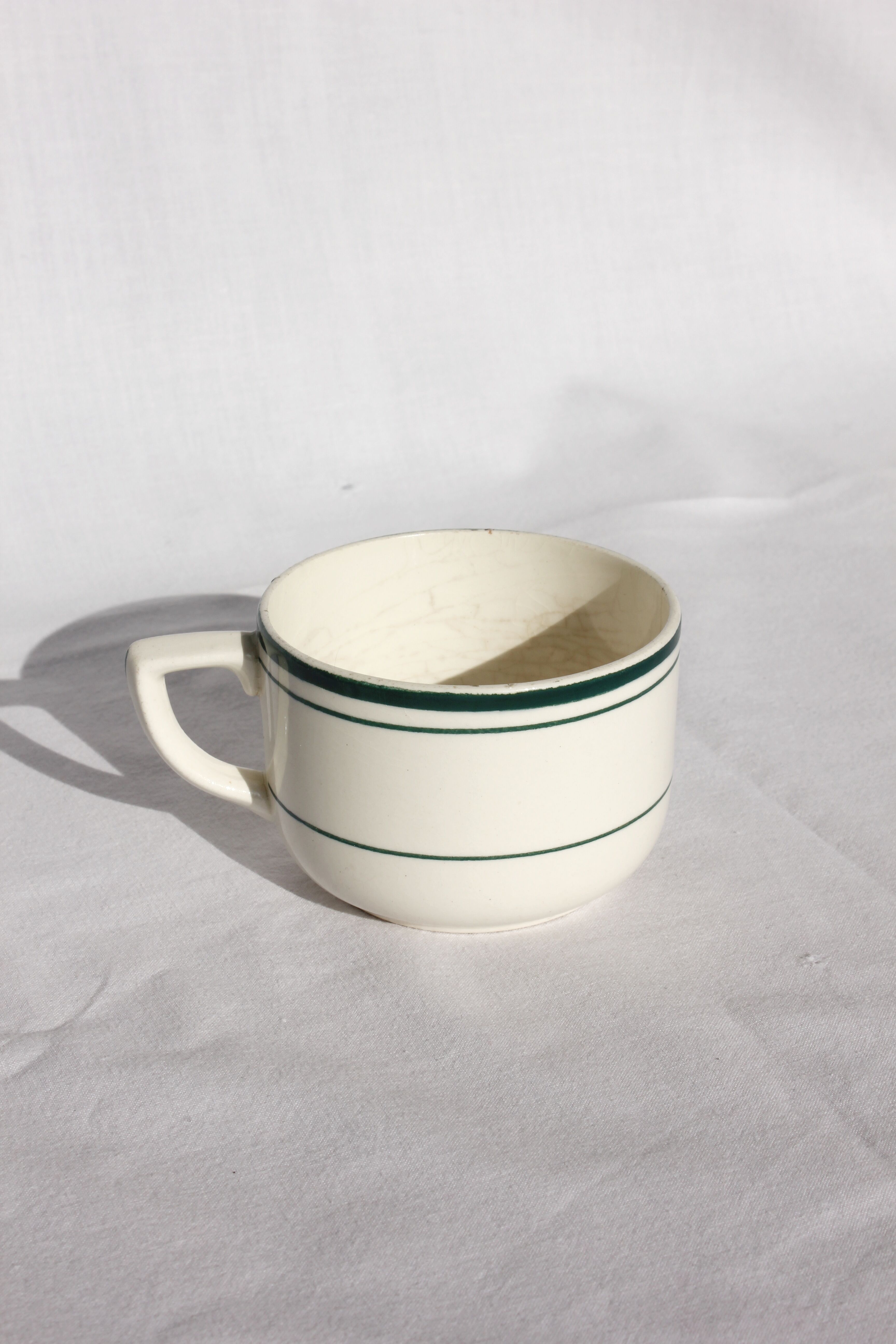 Saint Amand ironstone coffee cup