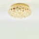 Large Mid-Century Bubble Glass Ceiling Light by H.Tynell for Limburg, 1960s