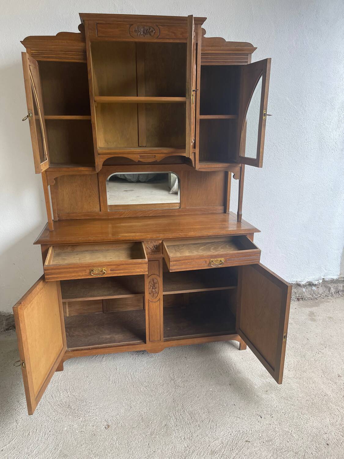 Art Nouveau two-body buffet