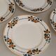 Set of 5 old plates vintage dessert badonvillers madeleine