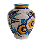 Vase art déco Boch frères - Kéramis par Charles Catteau , 1930s