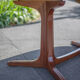 Oval Baumann dining table with 2 extensions, extendable Baumann table, wooden table