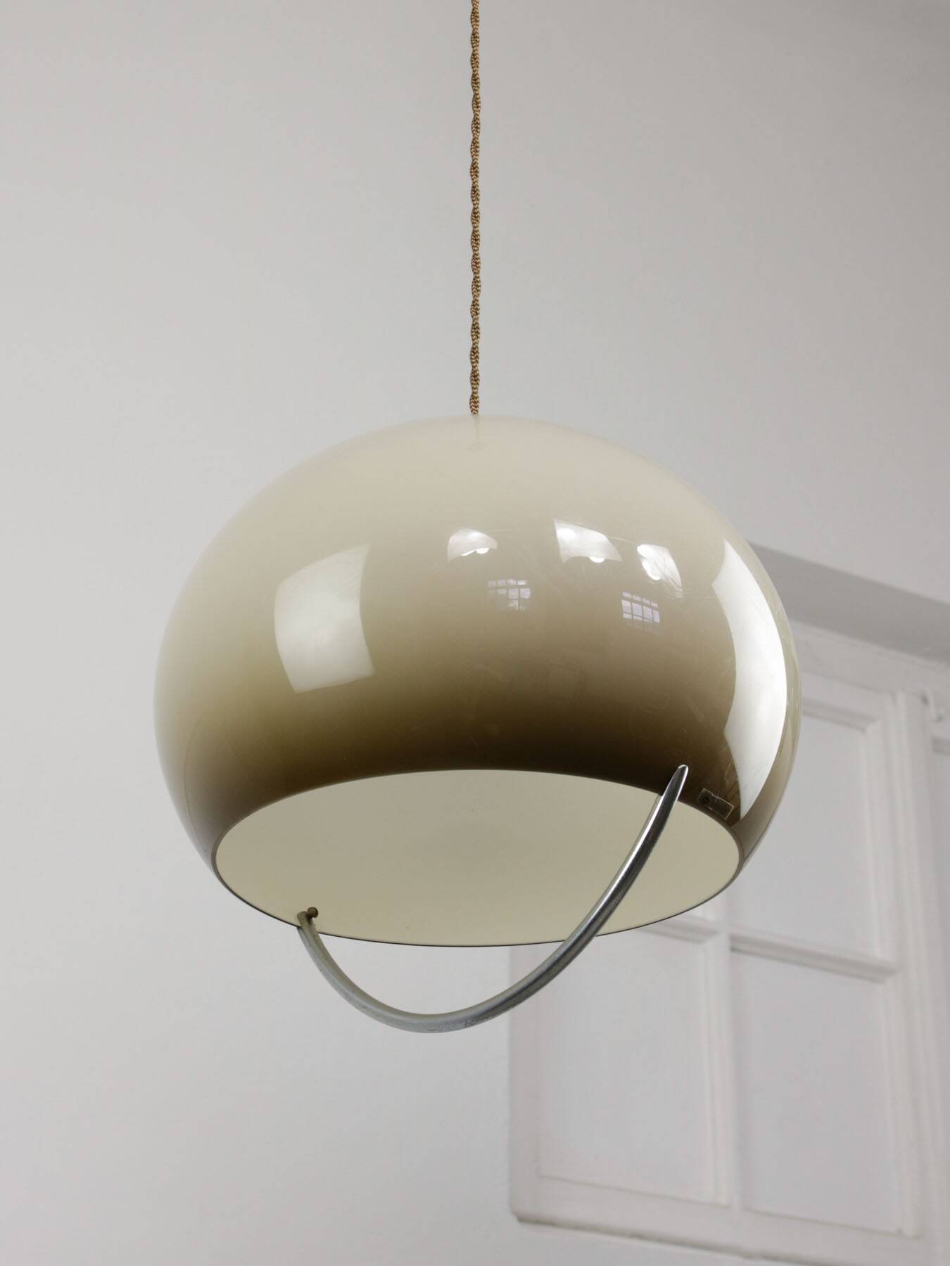 Suspension Space Age Jolly gris/marron de Guzzini