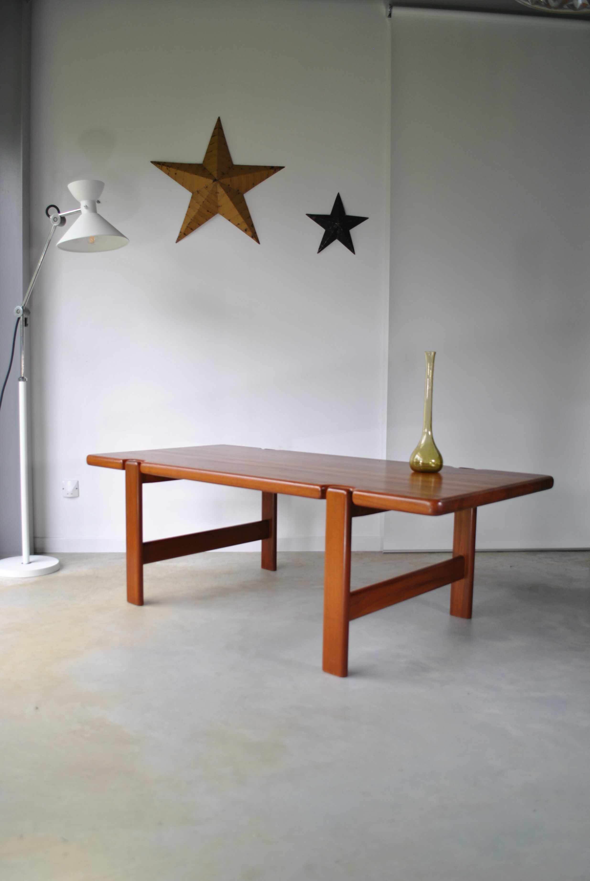 Danish teak coffee table by Niels Bach