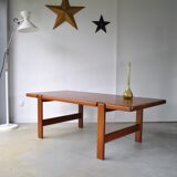 Danish teak coffee table by Niels Bach