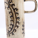 Vintage pitcher in brutalist ceramic La Pignate in Vallauris