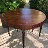 Louis XV-style half moon table