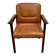 FAUTEUIL CUIR "DESIGN 1960".