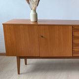 Vintage Scandinavian sideboard in blonde teak