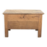 Renovated vintage oak baker's kneading trough