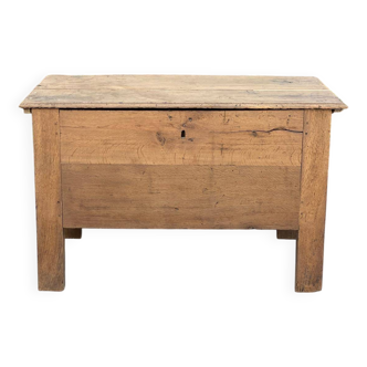 Renovated vintage oak baker's kneading trough