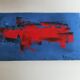 Oil on cardboard signed Massoc, 1960s