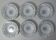 6 hollow plates compiegne, terre de fer