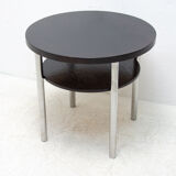 Bauhaus Chromed Coffee Table by Robert Slezak, 1930s