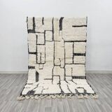 Handmade Moroccan wool rug, 150/250cm