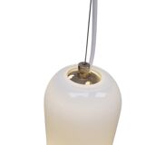 Murano glass hanging lamp for Leucos Italy, 1970s
