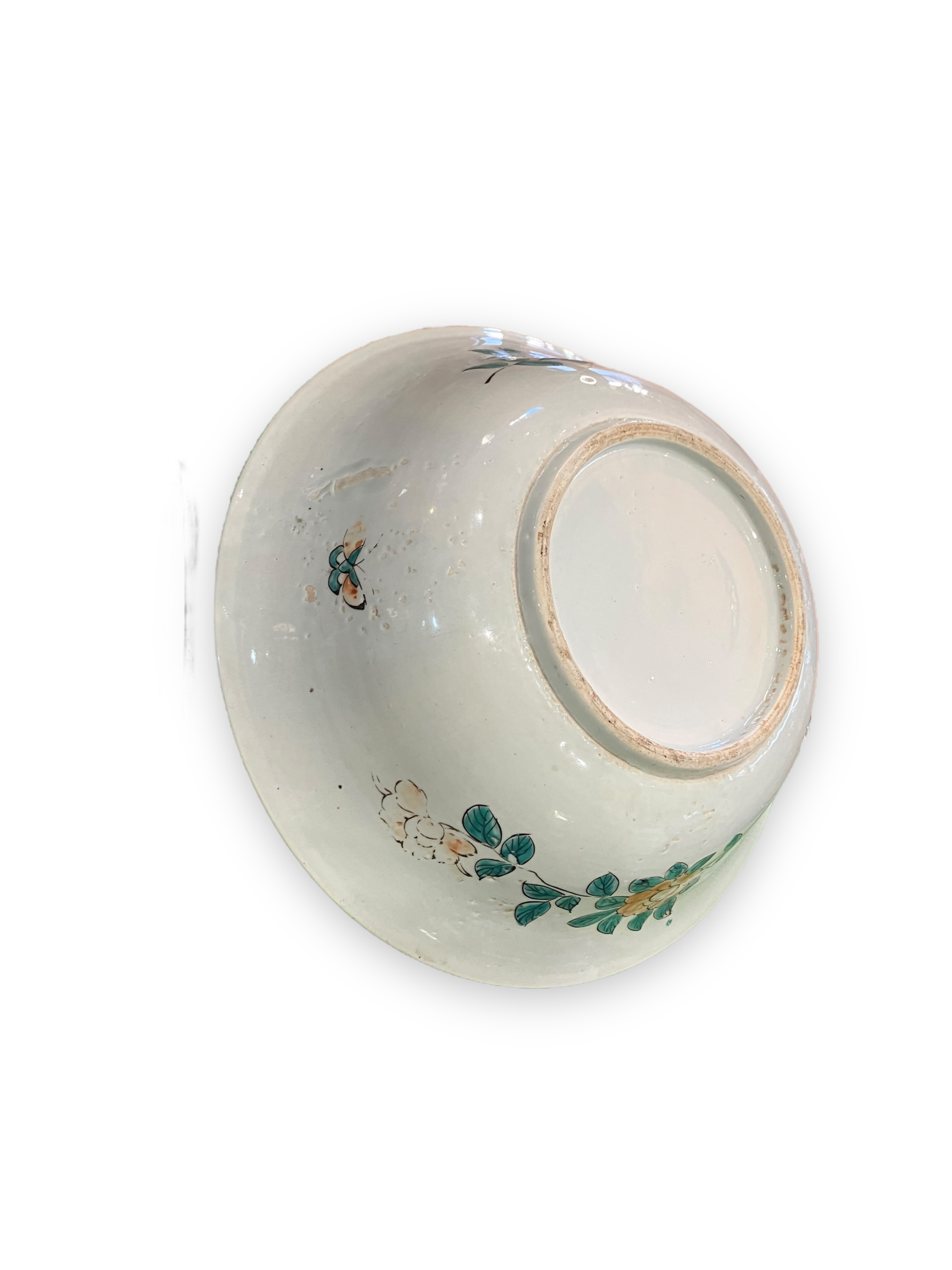 Huge porcelain cup of Imari XIXth Samurai decoration