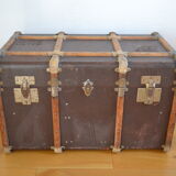 Old travel trunk