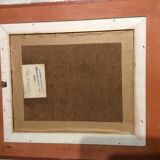 Flower bouquet table with frame