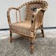 Fauteuil en rotin enfant vintage