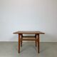 MidCentury Teak Coffee Table with Seagrass by Trioh Denmark, 1960s