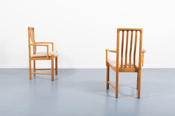 Set of 4 Danish dining chairs by Hans J. Frydendal for Boltinge Stolefabrik
