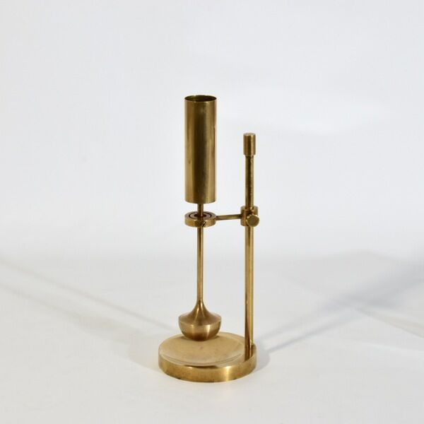 Brass gyro candle holder Ilse Ammonsen, Denmark 1950