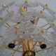 Lustre en verre de Kinkeldey 1970s