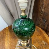 Ceramic and brass lamp Schuytener