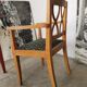 Art deco oak armchair 1940/1950