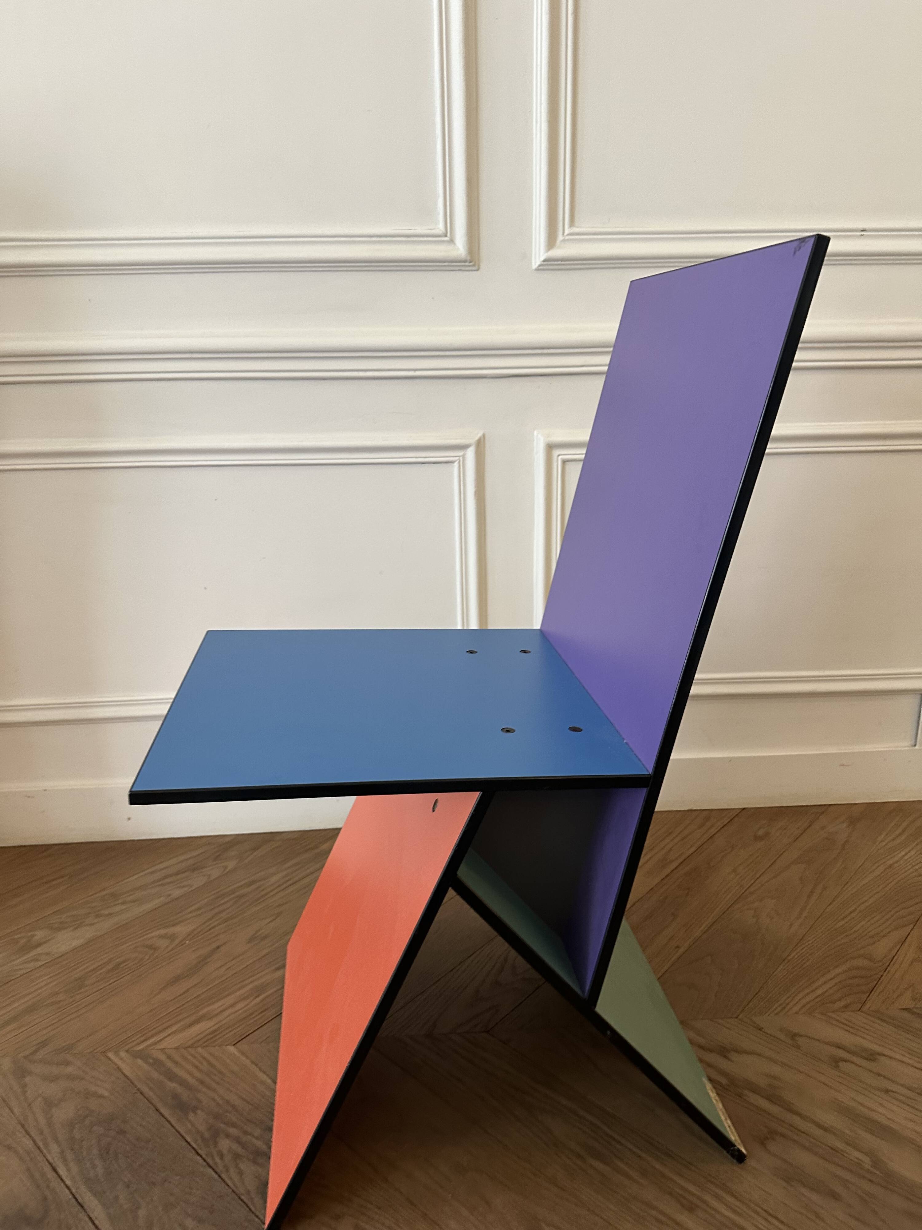 Chaise Vilbert de Verner Panton pour Ikea