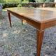 Wooden desk table