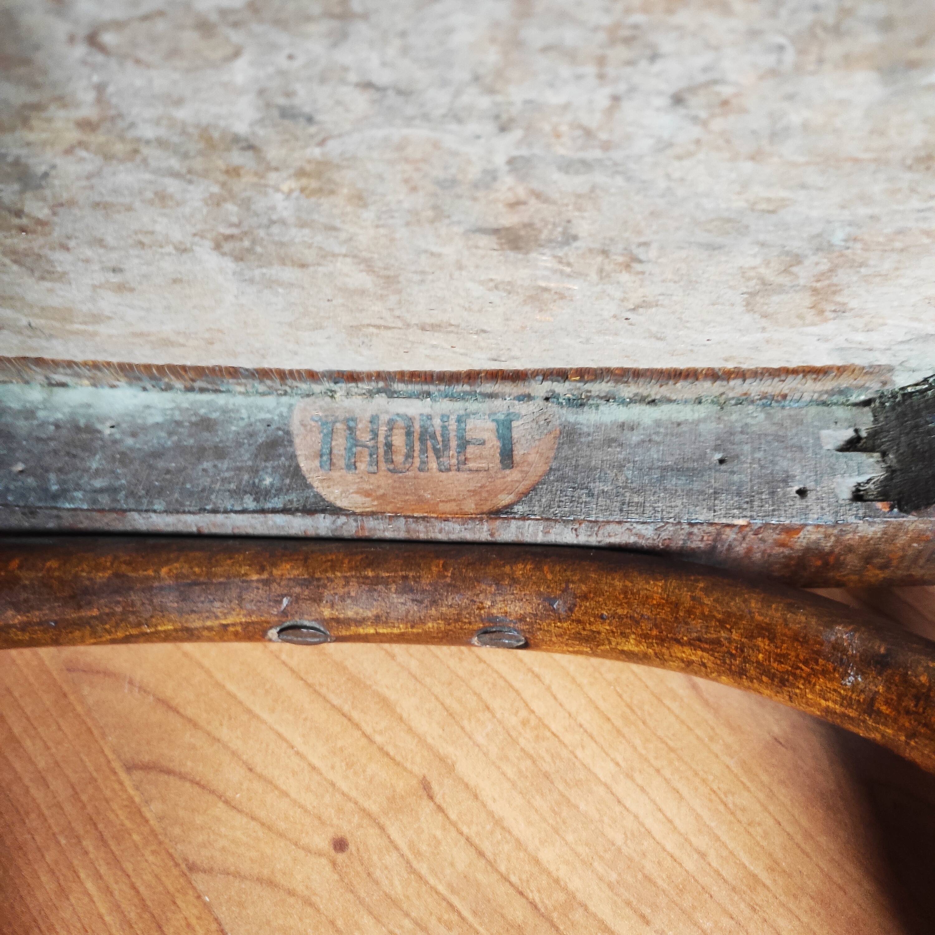 Antique Thonet bistro chair No. 56