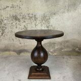 Vintage side table in solid wood