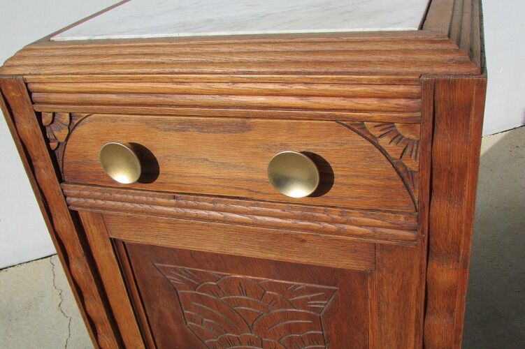 Small buffet, oak confectioner, art deco
