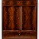 Chiffonnier haut avec bar en acajou 1850-1880