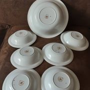 Bowl set and 6 cups England