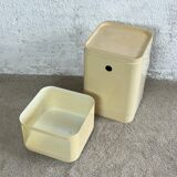 Rare Laundry Basket Container Componibili 4984 Anna Castelli design for Kartell, 60s