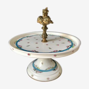 Présentoir à gâteaux en porcelaine