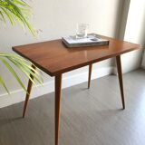 Vintage coffee table compass legs