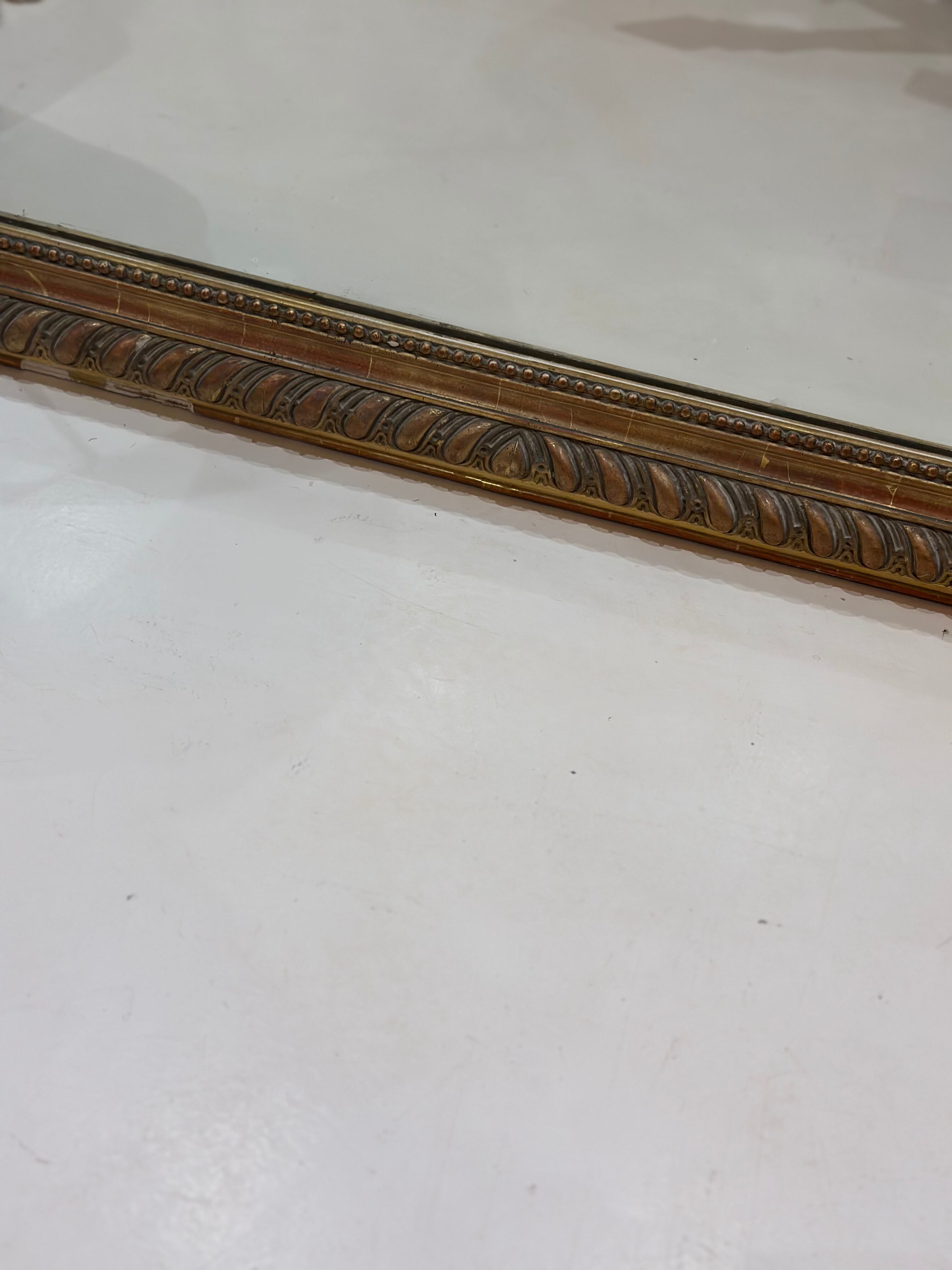 Large old mirror louis Philippe