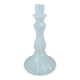 Vintage white opaline candlestick
