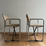 2 chairs - Lammhults Model No. X75-2 - Börge Lindau & Bo Lindekrantz