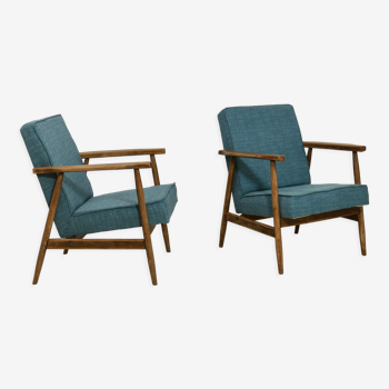 Pair of armchairs Henryk lily 300-190s 1970