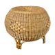 Pouf en rotin