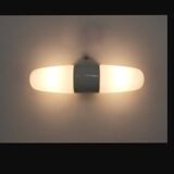 Bauhaus wall light attributed to Wilhelm Wagenfeld for Linder, Germany, 1950s