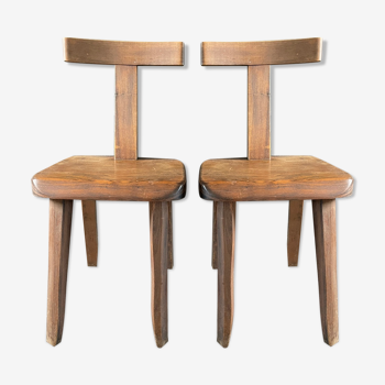 Rustic chairs 1960