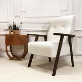 Restored Scandinavian vintage armchair