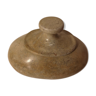 Craft pot made of Polished stone from Gabon's Mbigou