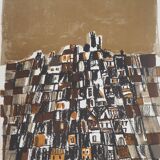 Maria helena vieira da silva: town in portugal - original lithograph